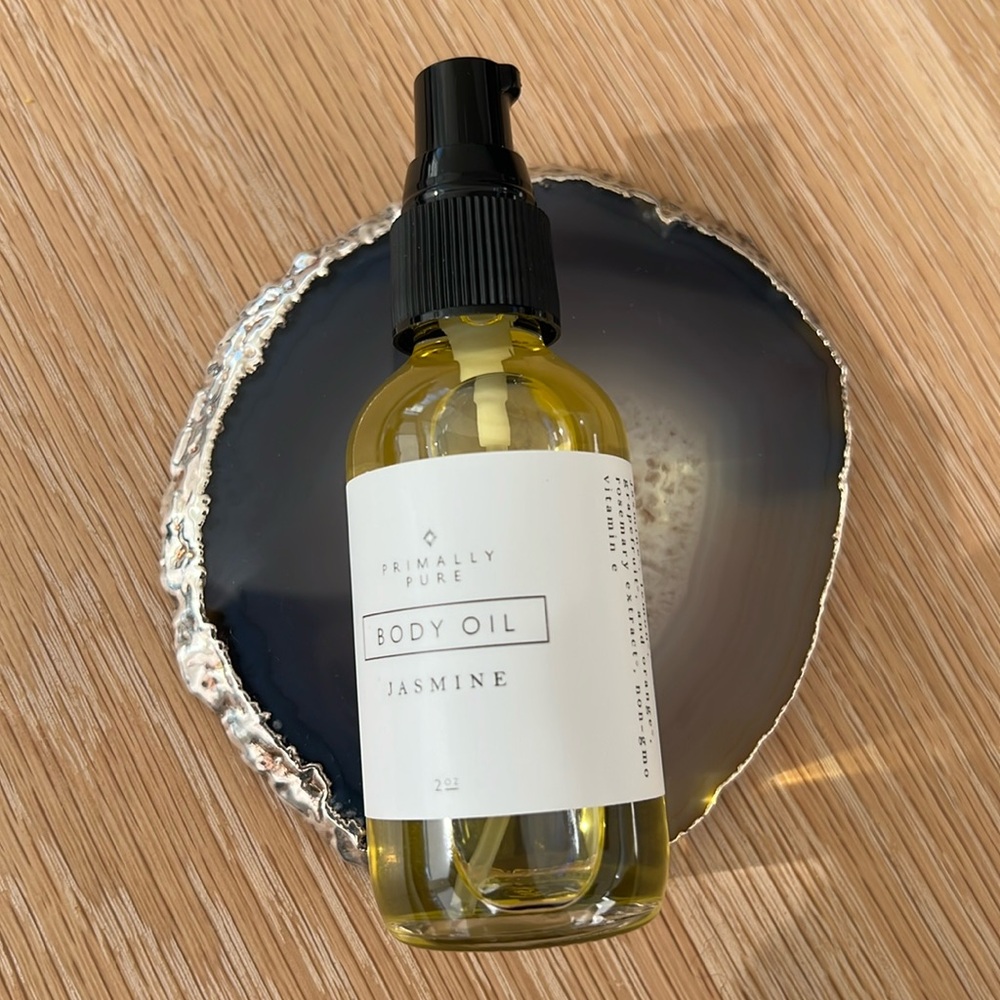 New Primally Pure Jasmin Body Oil 2oz